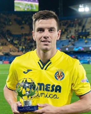 Juan Pere Lo Celso's son Giovani Lo Celso.